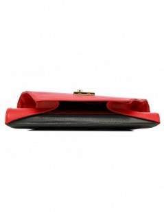 Geanta Piele Naturala Dama Red Fusion - The5thelement.ro