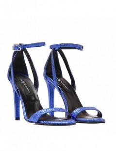 Sandale dama Simple Blue Sparkle Piele Naturala - The5thelement.ro