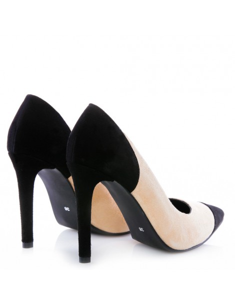 Pantofi stiletto piele naturala Office Stilettos - The5thelement.ro