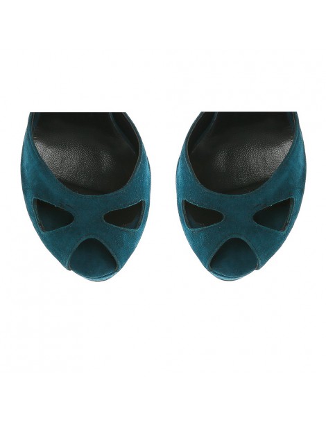 Sandale dama The 70's Sandals Bleumarin Piele Naturala - The5thelement.ro
