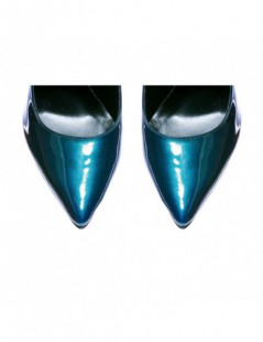 Pantofi Dama Stiletto Chocker Blue Piele Naturala - The5thelement.ro