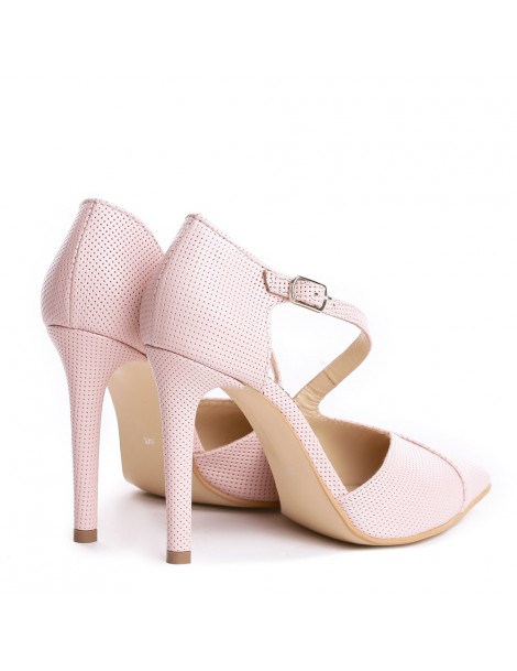 Pantofi stiletto piele naturala Rose Paloma - The5thelement.ro