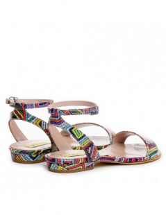 Sandale dama Lia Traditional Piele Naturala - The5thelement.ro