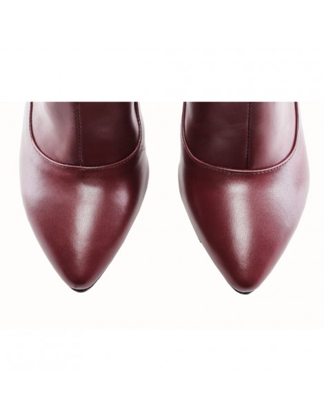 Cizme dama Piele Naturala Marsala Faye - The5thelement.ro