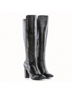 Cizme dama Piele Naturala Black Faye - The5thelement.ro
