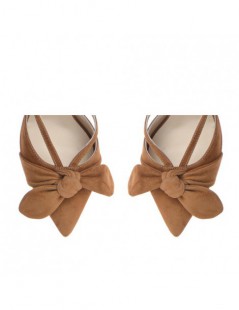 Pantofi Stiletto Piele Naturala camel Sasha - The5thelement.ro
