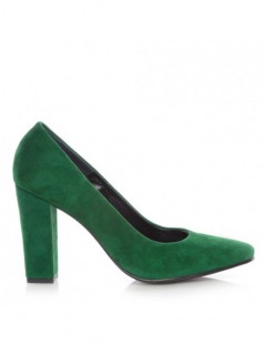 Pantofi cu toc gros piele Green Velvet - The5thelement.ro
