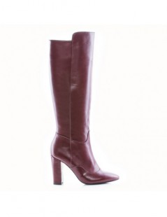 Cizme dama Piele Naturala Marsala Faye - The5thelement.ro