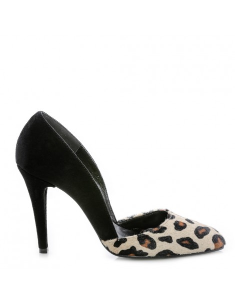 Pantofi dama Black Leopard...