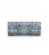 Clutch Piele Naturala Aztec Colorat Mini