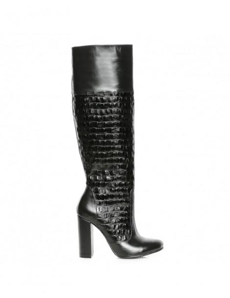 Cizme dama Long Boots Negru...
