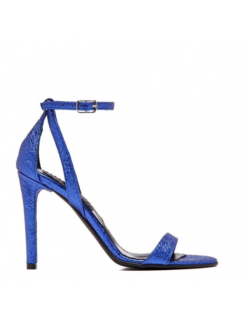 Sandale dama Simple Blue Sparkle Piele Naturala - The5thelement.ro
