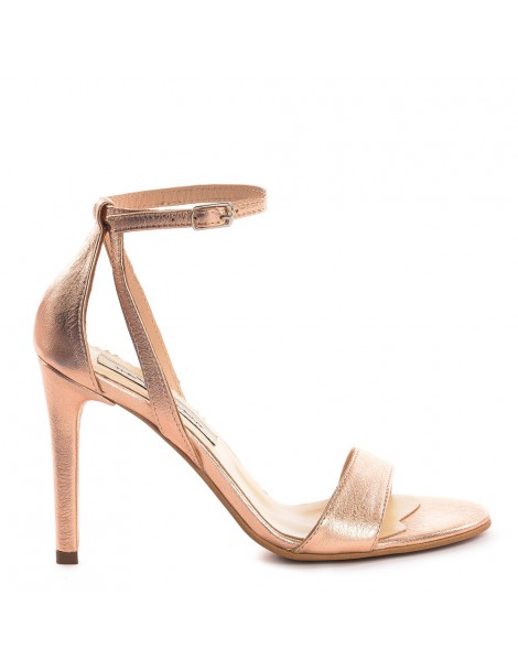 Sandale dama Simple Gold Rose Piele Naturala - The5thelement.ro