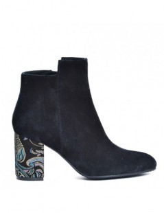 Ghete Dama Piele Naturala Rogue Negru - The5thelement.ro