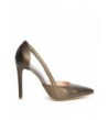 Pantofi Stiletto Piele Naturala Maro Transparent