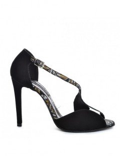 Sandale dama piele naturala Muse Black - The5thelement.ro