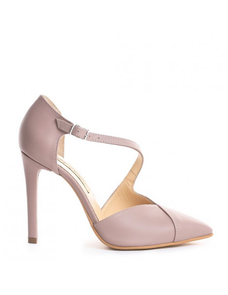 Pantofi Dama Piele Naturala Lila Muse - The5thelement.ro