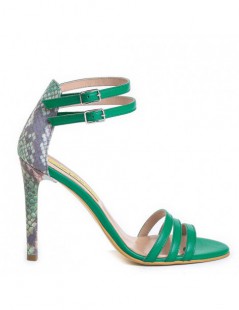 Sandale dama piele naturala Verde Sophia - The5thelement.ro