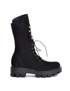 Bocanci dama Piele Naturala Negru Velvet Untold - The5thelement.ro