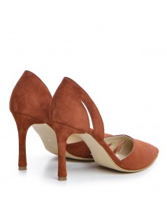 Pantofi stiletto piele naturala Caramiziu Zaira - The5thelement.ro