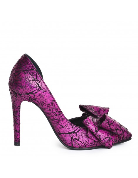 Pantofi Stiletto Piele...