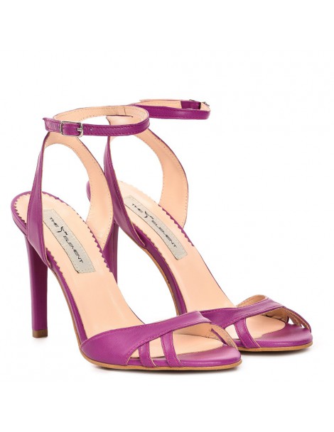 Sandale dama piele naturala Cocktail Purple - The5thelement.ro