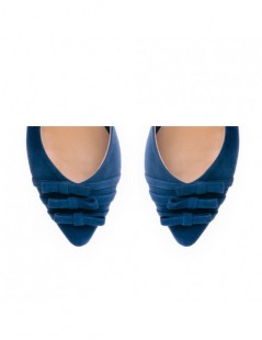Balerini dama Piele Naturala Bleumarin Kate - The5thelement.ro