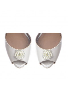 Sandale dama Piele Naturala Yvoire Barbie - The5thelement.ro
