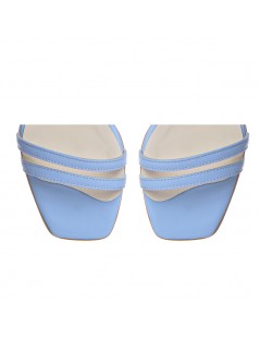 Sandale dama Bleu Lara Piele Naturala - The5thelement.ro