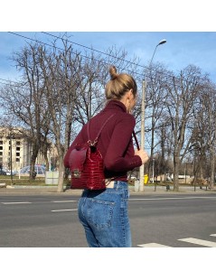 Geanta Dama Piele Naturala Gri Minimal - The5thelement.ro