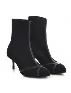 Botine Dama Piele Naturala Negru Kylie - The5thelement.ro