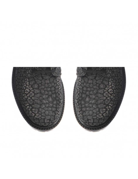 Bocanci dama Army Khaki Print Piele Naturala - The5thelement.ro