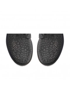 Bocanci dama Army Khaki Print Piele Naturala - The5thelement.ro