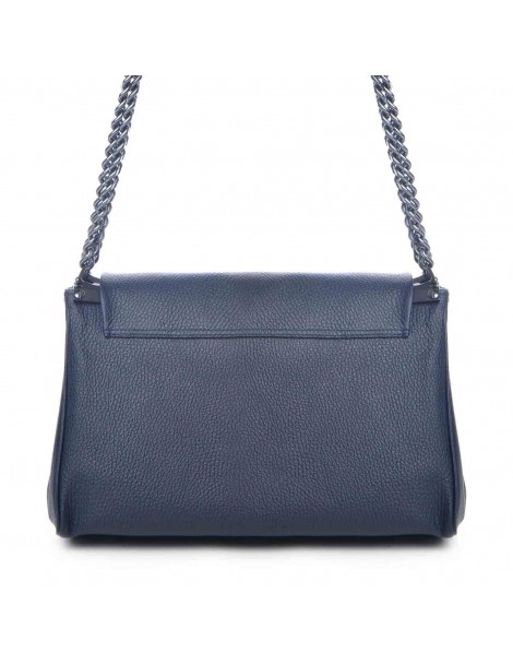 Geanta Piele Naturala Dama Bleumarin Nicole - The5thelement.ro