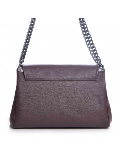 Geanta Piele Naturala Dama Marsala Nicole - The5thelement.ro