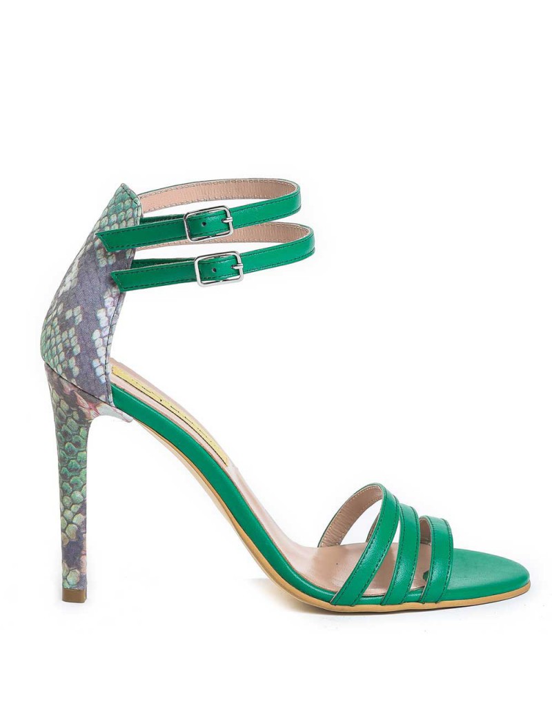 Sandale dama Verde Sophia Piele Naturala - The5thelement.ro