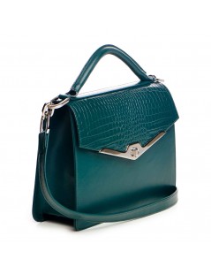 Geanta Piele Naturala Dama Verde Kasia - The5thelement.ro