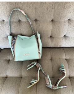 Geanta Piele Naturala Dama Menta Lola - The5thelement.ro