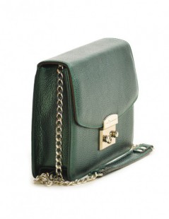 Geanta Piele Naturala Dama Green Mini-G - The5thelement.ro