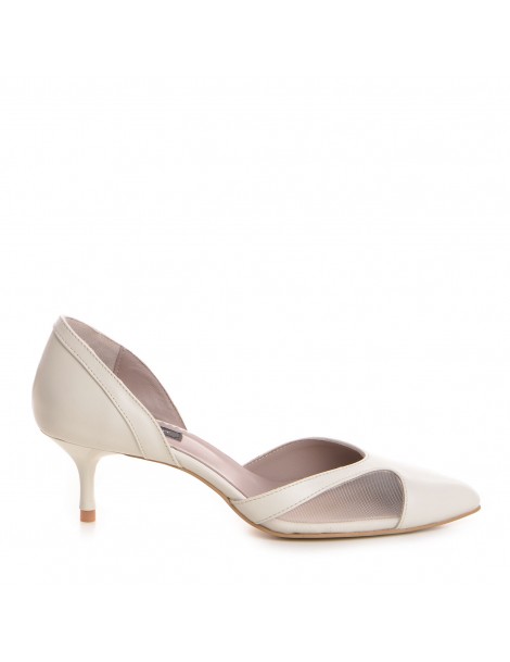 Pantofi Stiletto Piele...