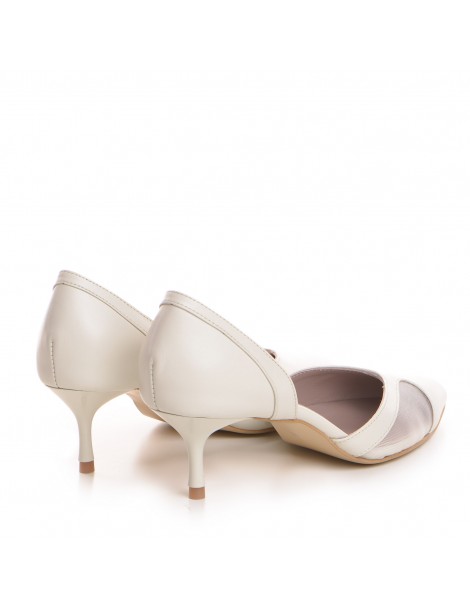 Pantofi Stiletto Piele Naturala Yvoire Mia - The5thelement.ro