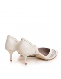 Pantofi Stiletto Piele Naturala Yvoire Mia - The5thelement.ro