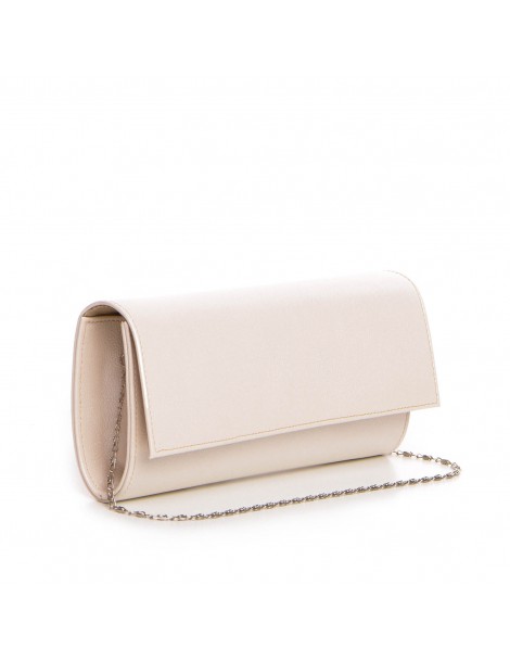 Clutch Piele Naturala Ivoire Mini - The5thelement.ro