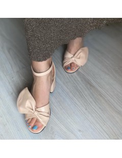 Sandale dama piele naturala Nude Paola - The5thelement.ro