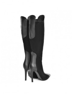 Cizme Exclusive Black Velvet Piele Naturala - The5thelement.ro