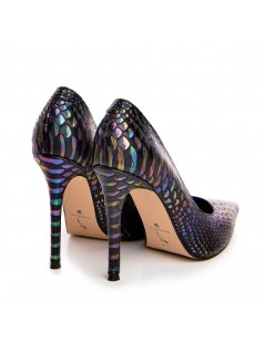 Pantofi stiletto piele naturala Mermaid - The5thelement.ro
