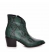 Ciocate dama Piele Naturala Print Verde Bronx