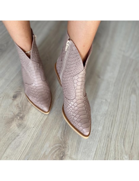 Ciocate dama Piele Naturala Print Negru Bronx - The5thelement.ro