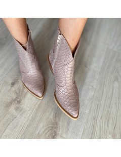 Ciocate dama Piele Naturala Print Negru Bronx - The5thelement.ro