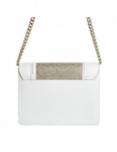 Geanta dama Piele Naturala White Love - The5thelement.ro